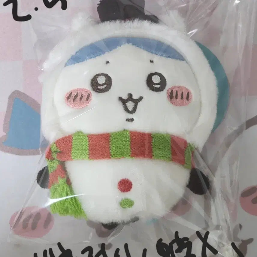 [BUNJANG] Chiikawa Snowman Hachi Figure / 치이카와 눈사람 하치
