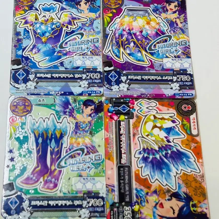 [BUNJANG] Aikatsu! Marine Premium Crystal Aquarius Card Set / 아이엠스타 마린 프리미엄 크리스탈 아쿠에리어스 카드 세트