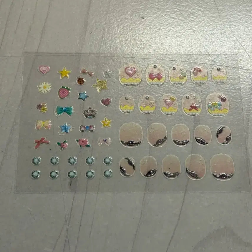 [BUNJANG] Aikatsu! Nail Sticker Bundle Set / 아이엠스타 네일 스티커 일괄