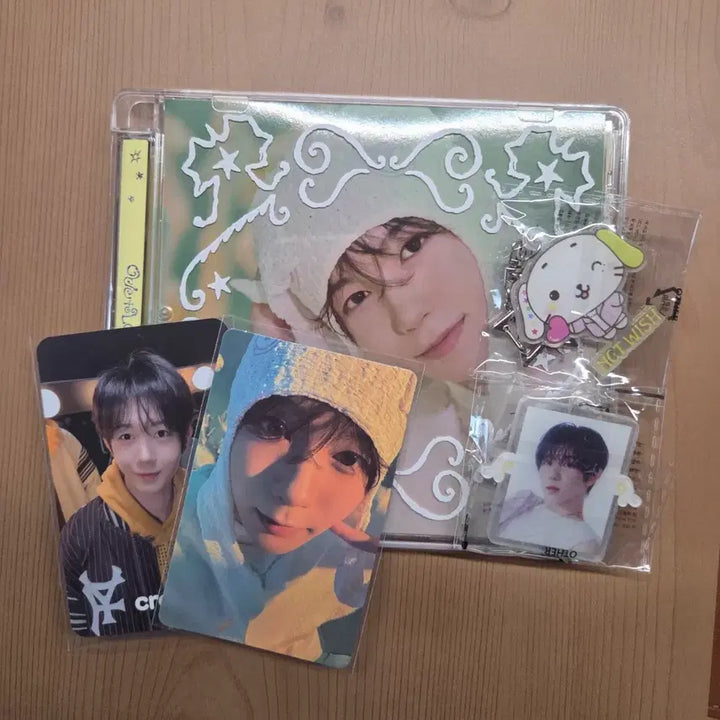 [BUNJANG] NCT WISH Osaki Ryō Photocard Set + MelonPOP Keyring + Crocs Photocard / 엔시티위시 오드투러브 료 세트+멜론팝 키링+크록스 포카