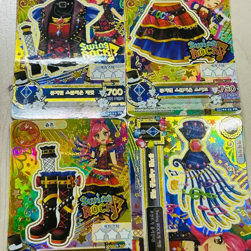 [BUNJANG] Aikatsu! Sera Premium Musical Scorpion Card Set / 아이엠스타 세라 프리미엄 뮤지컬 스콜피온 카드 세트