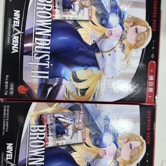 [BUNJANG] Nibel Arena Brother 2 Unsealed Starter Deck Bundle Set / 니벨아레나 브더2 개봉 스트 2개 일괄