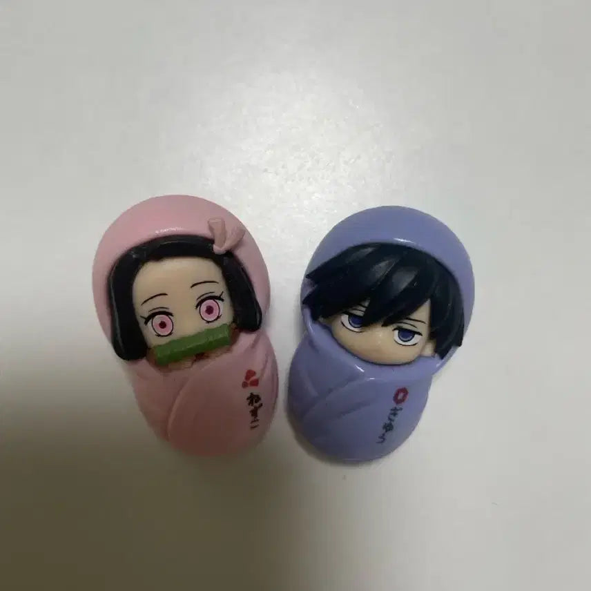 [BUNJANG] Demon Slayer Baby Carrier Gacha Figures Bundle Set / 귀멸의칼날 아기포대기 가챠 일괄