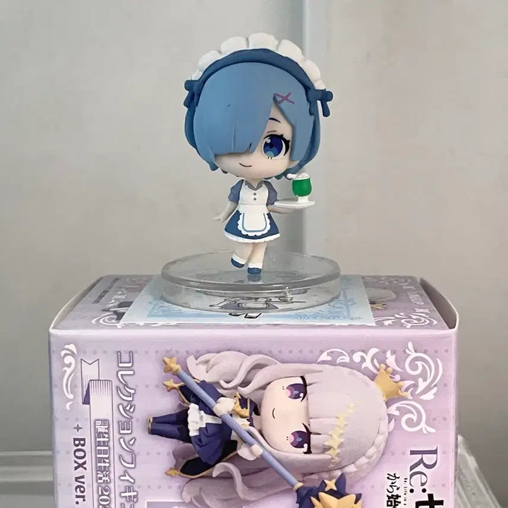 [BUNJANG] Re:Zero Rem Cream Soda Maid Gacha Figure / 리제로 렘 크림소다 메이드 가챠 피규어