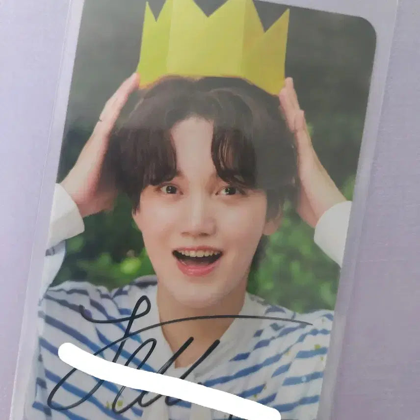 [BUNJANG] ONF Seungjun Signed Photocard / 온앤오프 승준 시그 싸인포카