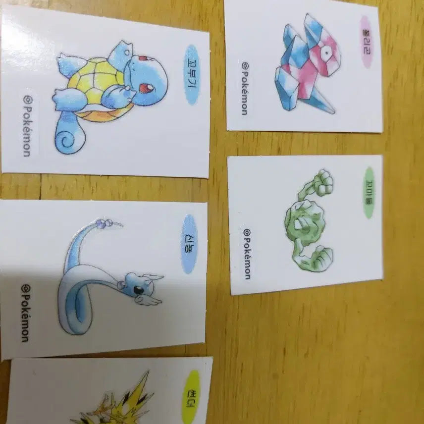 [BUNJANG] Pokemon Stickers / 포켓몬 띠부씰