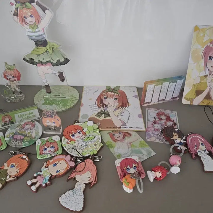 [BUNJANG] The Quintessential Quintuplets Character Keyring &amp; Merchandise Bundle Set / 5등분의신부 키링밑 일괄판매