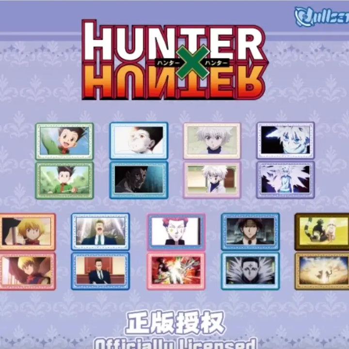 [BUNJANG] Hunter x Hunter Trading Lenticular Can Badge / 만화 헌터헌터 Trading Lenticular Can Badge