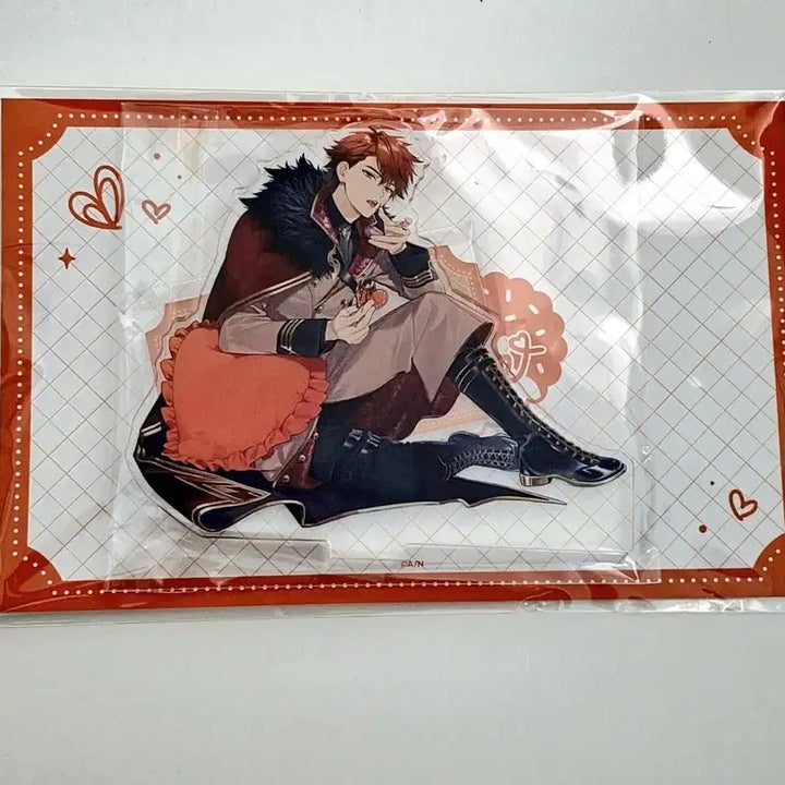 [BUNJANG] Nijisanji 3SKM Kitami Yusei Valentine Acrylic Stand (Sealed) / 미개봉 니지산지 삼스케 3SKM 키타미 굿즈 아크릴 스탠드 발렌타인