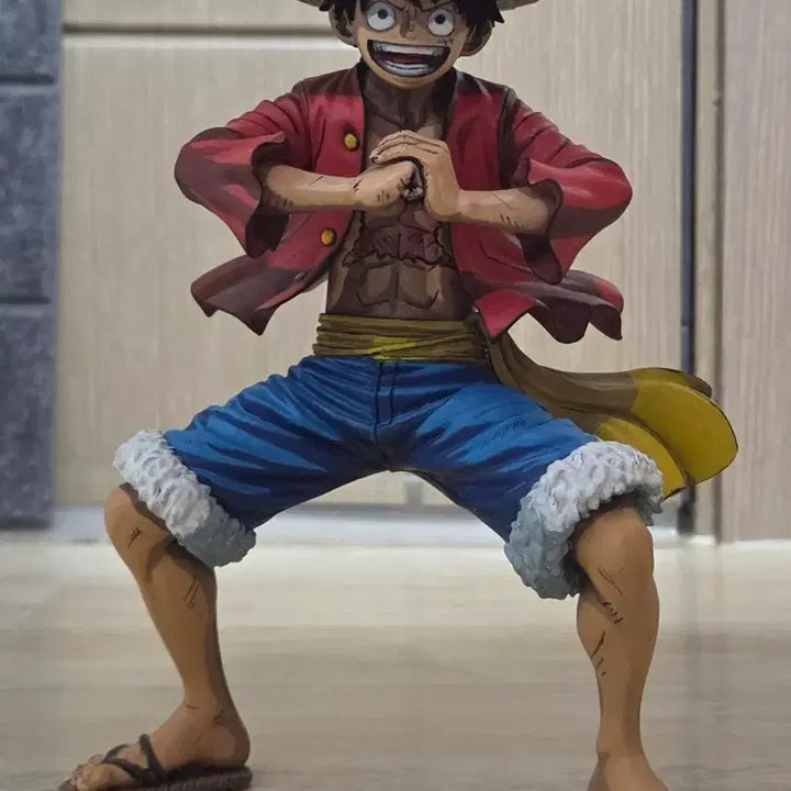 [BUNJANG] One Piece Luffy Repaint Figure / 원피스 루피 리페인트