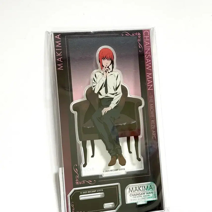 [BUNJANG] Chainsaw Man Plaza Pop-up Acrylic Stand / 체인소맨 마키마 체어 아크릴 스탠드 체인소맨 플라자 팝업