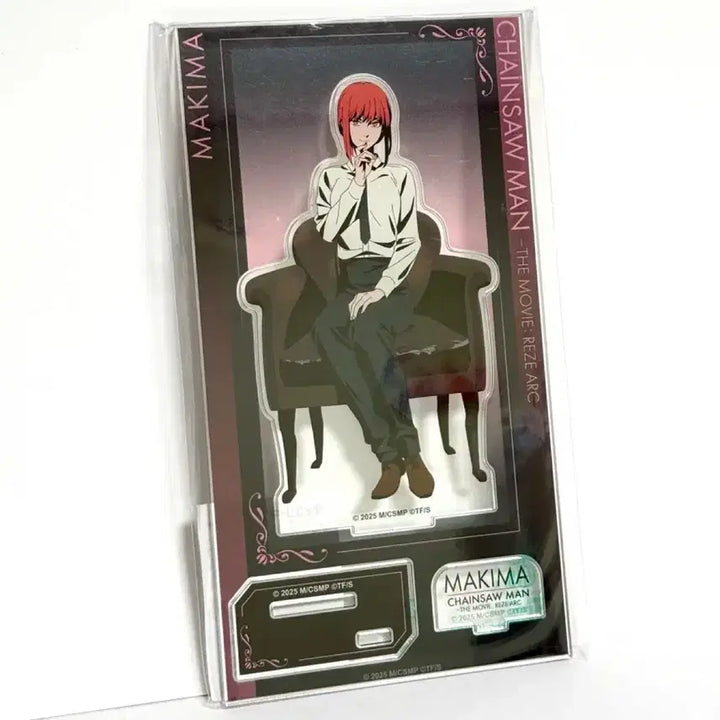 [BUNJANG] Chainsaw Man Plaza Pop-up Acrylic Stand / 체인소맨 마키마 체어 아크릴 스탠드 체인소맨 플라자 팝업