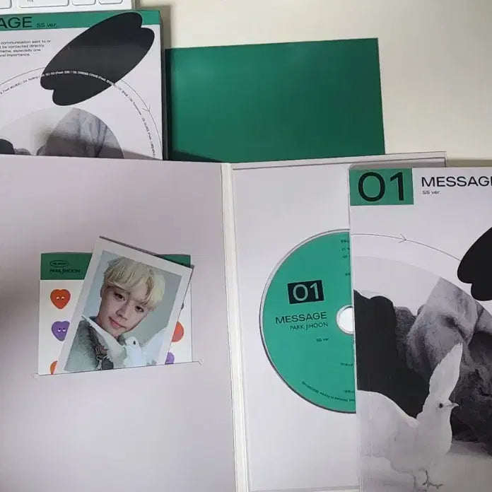 [BUNJANG] Park Ji Hoon Message SS Ver. Album / 박지훈 앨범 메세지  message ss ver.