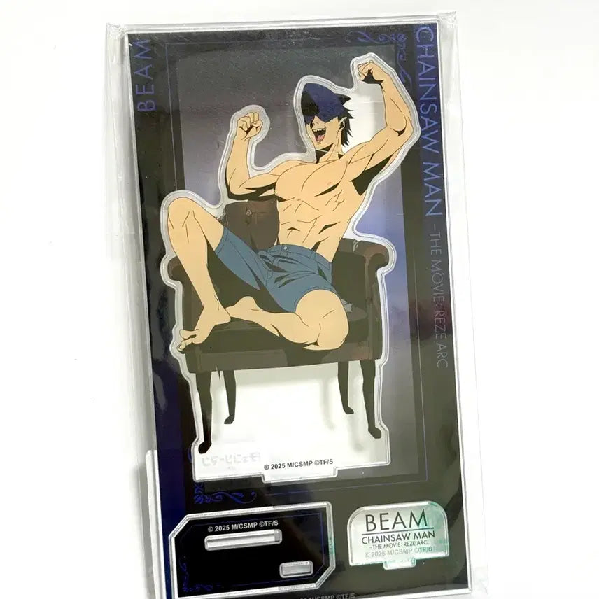 [BUNJANG] Chainsaw Man Plaza Beam Acrylic Stand / 체인소맨 플라자팝업 체어 빔 아크릴 스탠드
