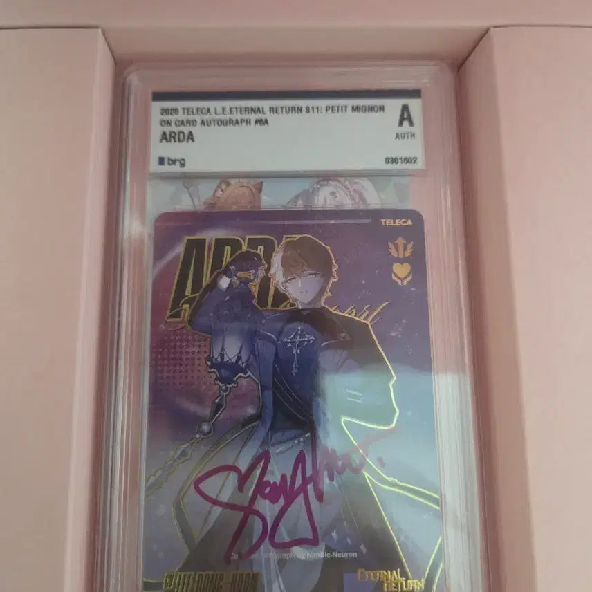 [BUNJANG] Eternal Return Lee Dong-hoon Signed Photocard / 이터널 아르다 이동훈 친필사인 카드 판매