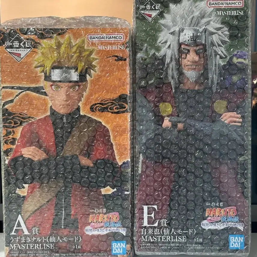 [BUNJANG] Naruto Ichiban Kuji Sage Mode Naruto A Prize &amp; Jiraiya E Prize Figure Set / 나루토 이치방쿠지 제일복권 선인모드 나루토 A상 지라이야 E상 피규어