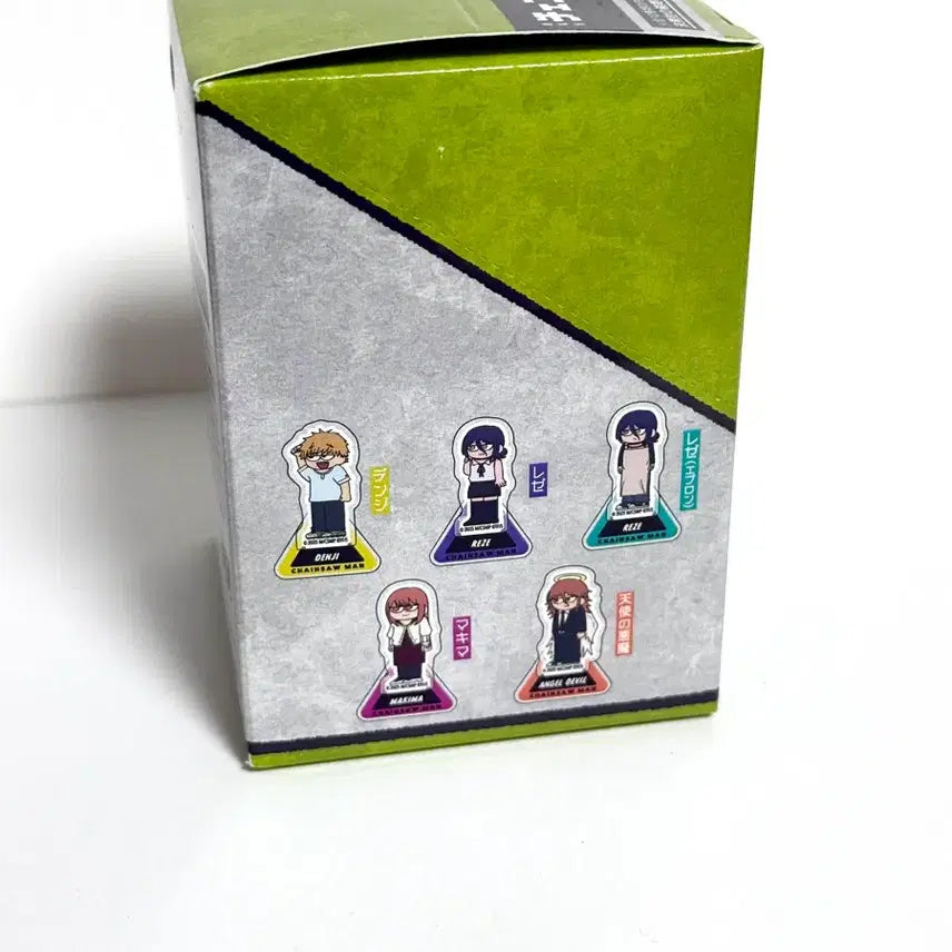 [BUNJANG] Chainsaw Man Jirori Acrylic Stand Set (10 Types) / ( 10종 일괄)체인소맨 레제편 극장판 지로리 아크릴 스탠드 10종 일괄 덴지 마키마 레제 아키 천사의악마 파워