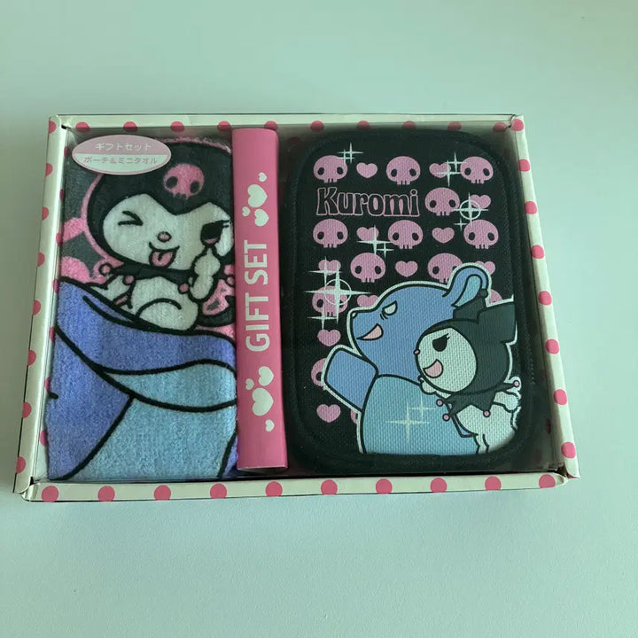 [BUNJANG] Kuromi Classic Pouch Set / 쿠로미 고전 파우치 세트