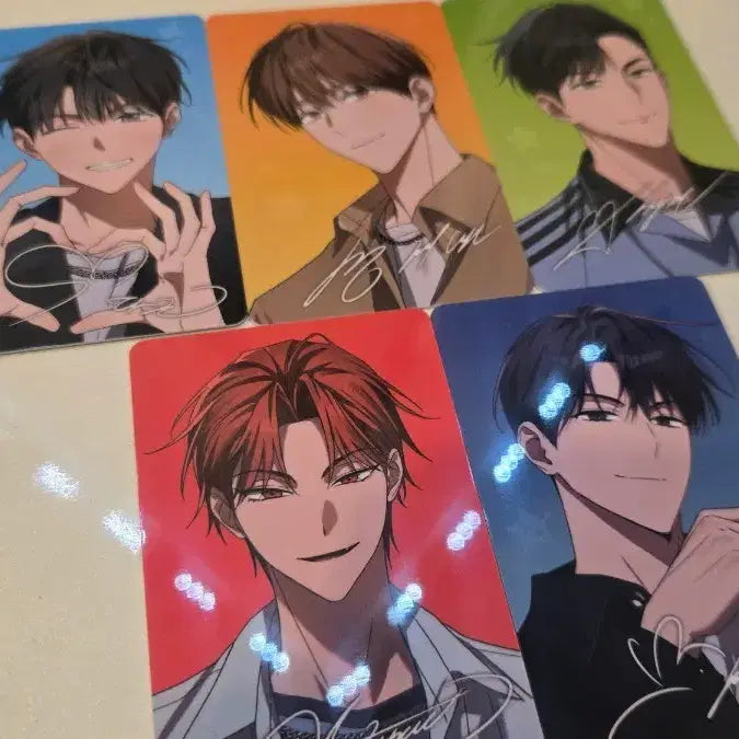 [BUNJANG] Mangasal Signed Photocard Complete Set / 망아살 싸인포카 올클