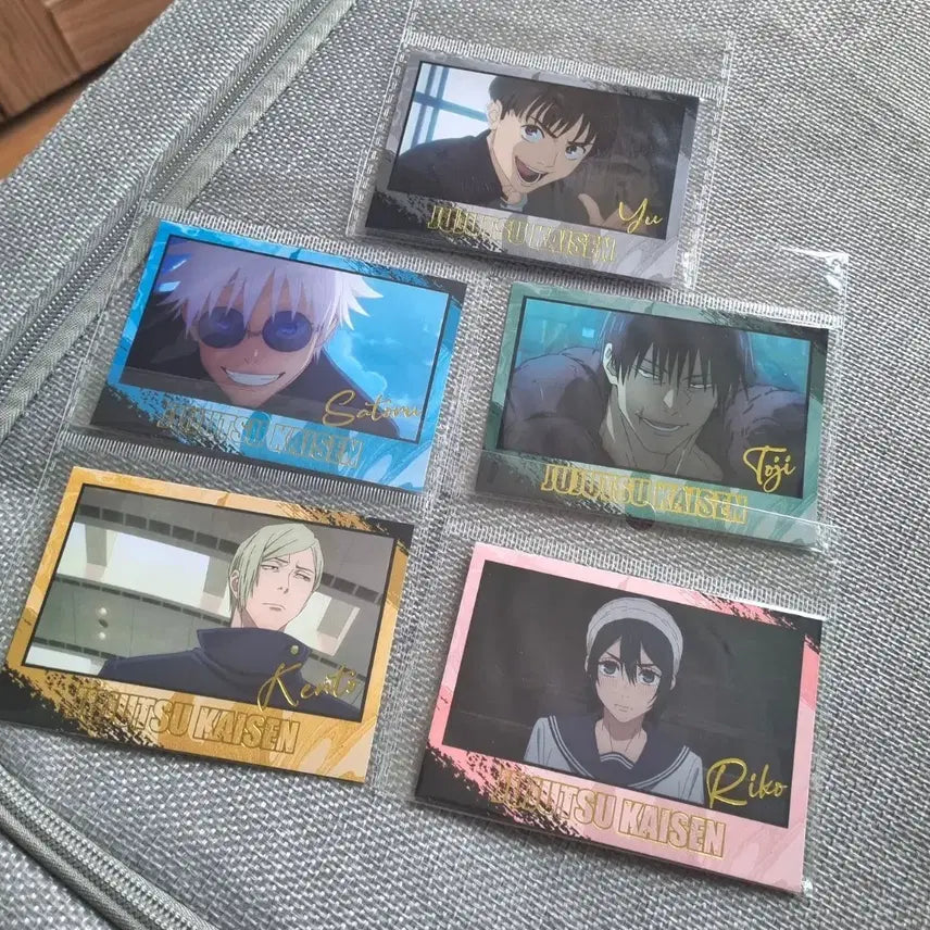 [BUNJANG] Jujutsu Kaisen Official Pashakore Set Satoru Gojo, Toji Fushiguro, Kento Nanami / [미개봉 일괄] 주술회전 공식 파샤 포토카드 고죠 사토루 토우지 켄토