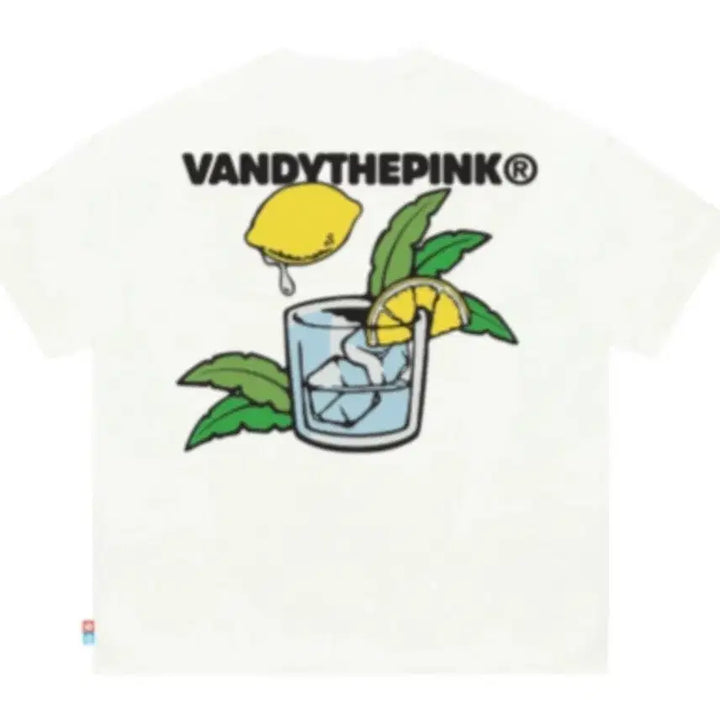 [BUNJANG] ATEEZ The Pink Lemondrop Collaboration T-Shirt / ATEEZ 에이티즈 콜라보 반디 더 핑크 레몬드롭 티셔츠