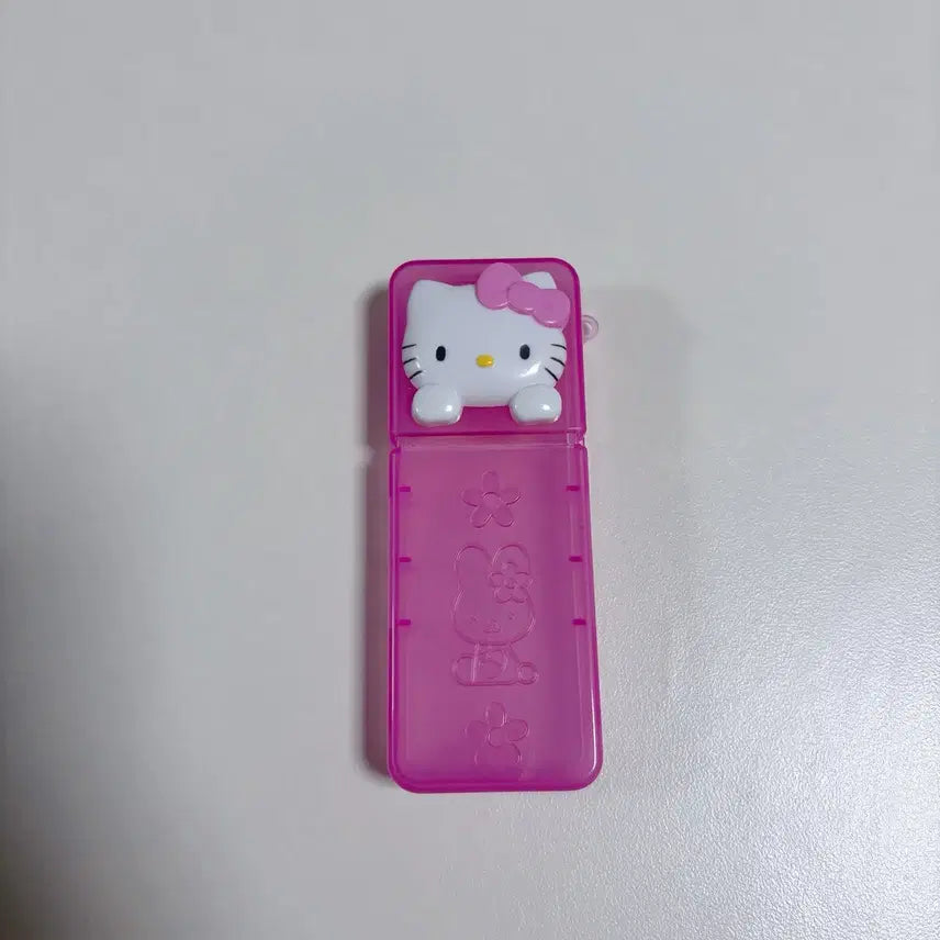[BUNJANG] Classic Kitty Cash Mini Case Storage Box Cotton Swab Holder / 고전 키티 캐시 미니 케이스 보관함 면봉통