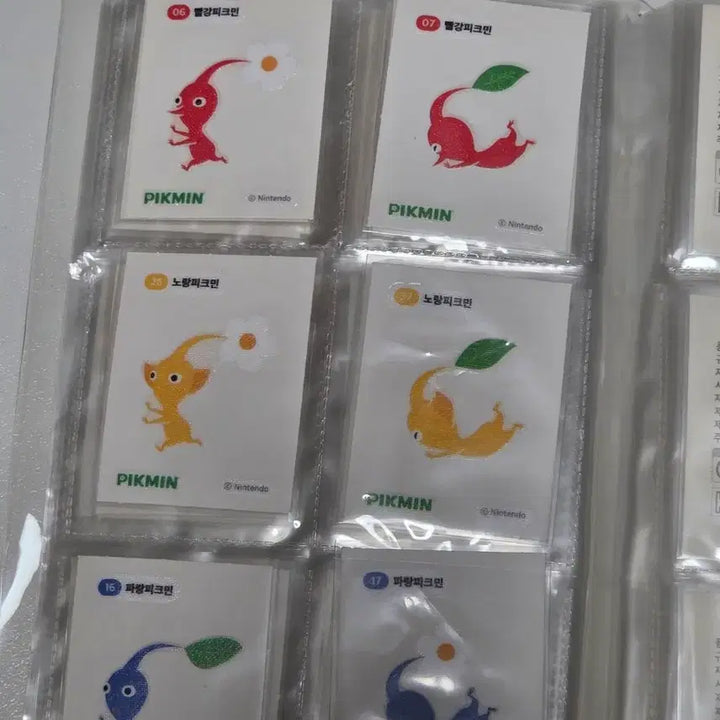 [BUNJANG] Pikmin Sticker Full Set + Extras / 피크민 띠부씰 전종 + 추가