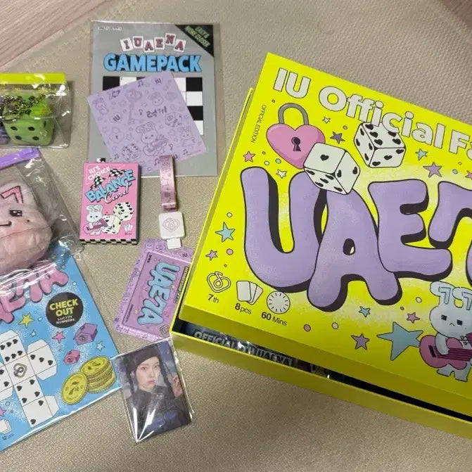 [BUNJANG] IU UAENA 7th Fanclub Kit Components / 아이유 유애나 7기 팬클럽 키트 구성