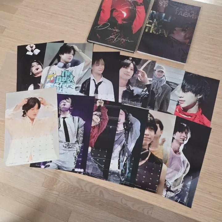 [BUNJANG] Taemin Photobook + Kin Photobook &amp; Calendar Set / 태민 포토북+달력