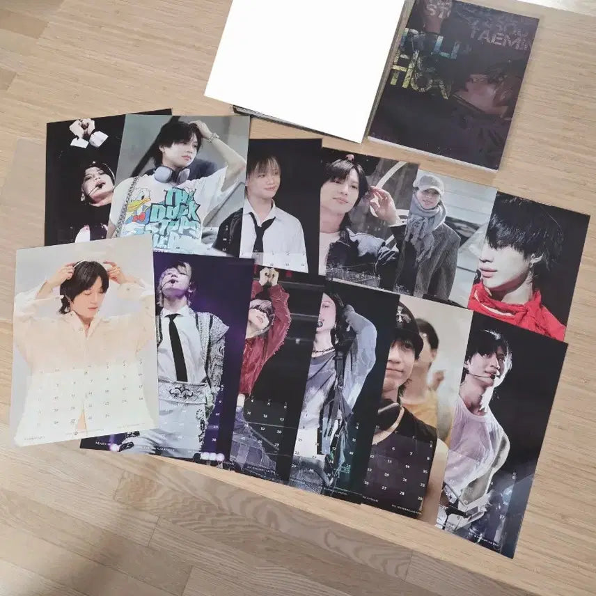[BUNJANG] Taemin Photobook + Kin Photobook &amp; Calendar Set / 태민 포토북+달력