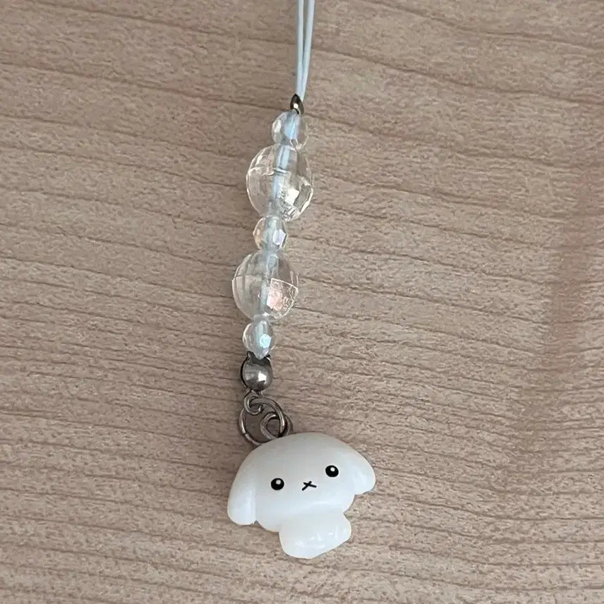 [BUNJANG] Buruburu Dog Strap Keychain / 부르부르도그 스트랩 키링 고전