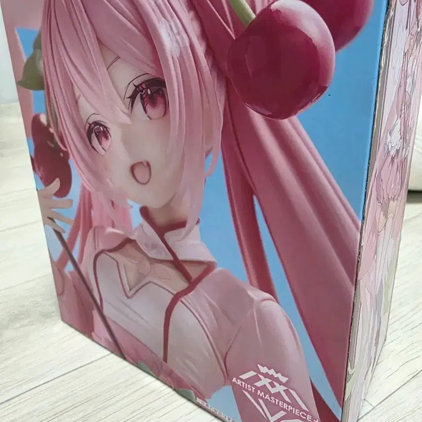 [BUNJANG] Vocaloid Hatsune Miku Sakura Miku TAiTO Amp+ Figure / 하츠네 미쿠 사쿠라 미쿠 타이토 Amp+ (미개봉!!)