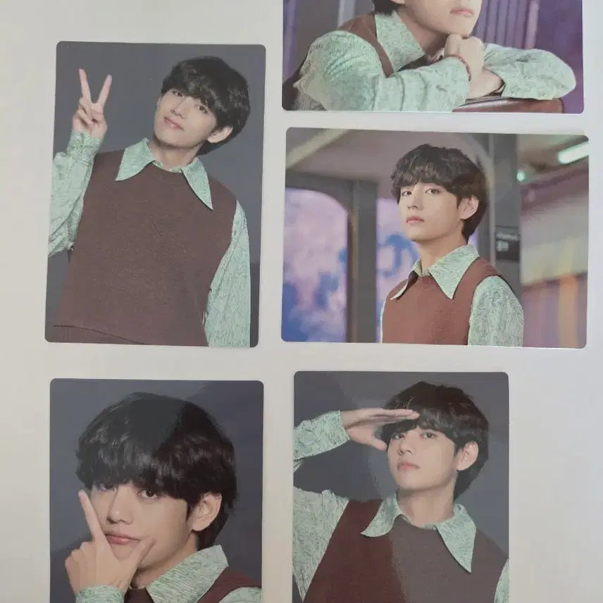 [BUNJANG] V (Taehyung) 2021 Muster Sowoozoo Photocard 9 Types / 뷔(태형) 2021 머스터 소우주 포카 9종
