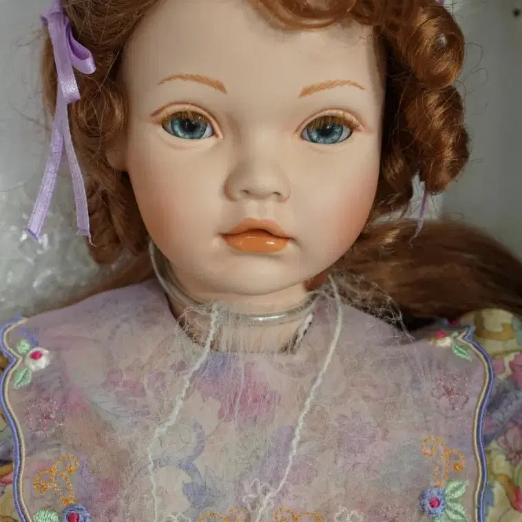 [BUNJANG] Polin Doll Hailey 22-inch Bisque Doll Full Set / 폴린돌.포세린돌.포세린인형.비스크돌