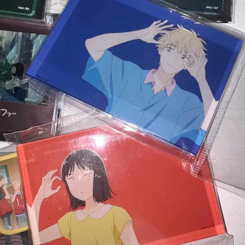 [BUNJANG] Skip and Loafer Official Acrylic Block Bundle Set / [ 공식 / 7개 일괄 ] 스킵과 로퍼 아크릴 블록 굿즈 뱃지 스탠드