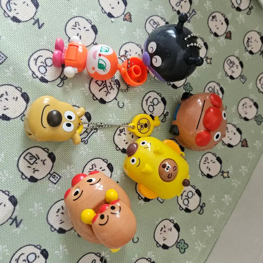 [BUNJANG] Homanman Pitatto Gacha Bundle Set Figures / 일괄 급처 호빵맨 박스 피규어 피타토 가챠