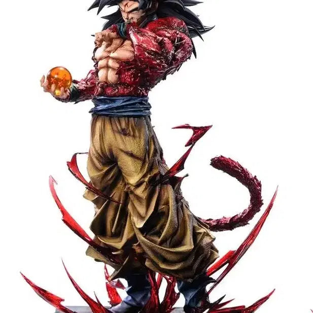 [BUNJANG] Kuangfeng Dragon Ball GT Super Saiyan 4 Goku Resin Statue / Kuangfeng 드래곤볼 GT 슈퍼사이어인4(초4)  손오공 레진 피규어