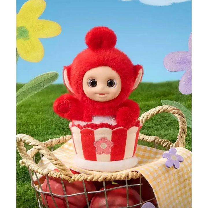 [BUNJANG] Pop Mart Teletubbies Bo Red Velvet Cake Plush / 팝마트 새제품)텔레토비 뽀 레드벨벳 케이크 인형