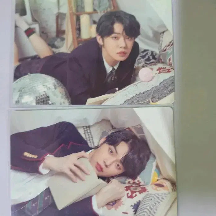 [BUNJANG] TXT Yeonjun 2021 Fanlive Shabatou Mini Photocard Bundle Set / 투바투 연준 2021 팬라이브 샤바투 미니포카 2장 일괄