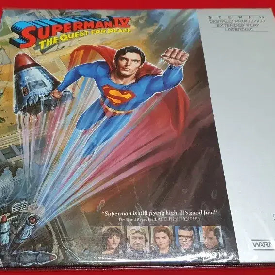 [BUNJANG] Superman IV: The Quest for Peace LaserDisc / LD ; 슈퍼맨 