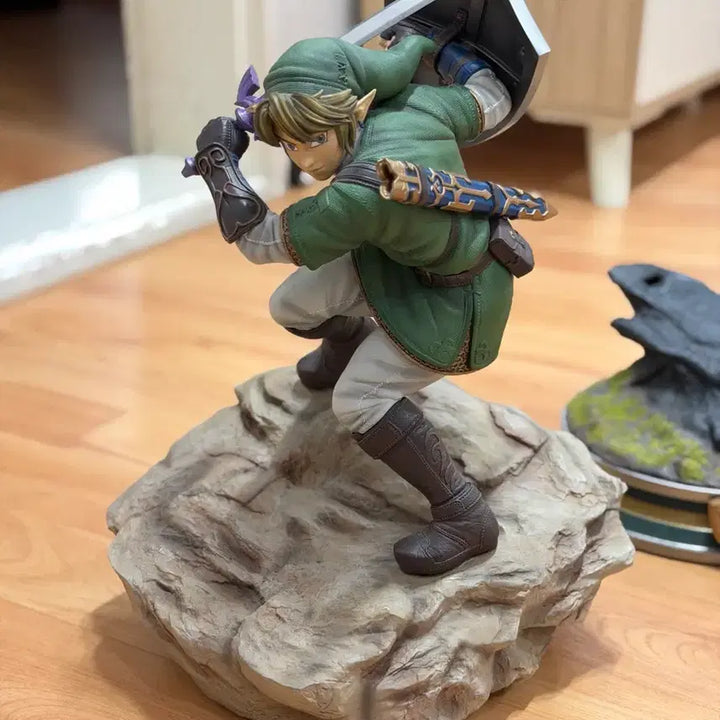 [BUNJANG] The Legend of Zelda Twilight Princess Link Resin Statue (Limited Edition) / (특가)젤다의전설 황혼의공주 링크 레진 피규어