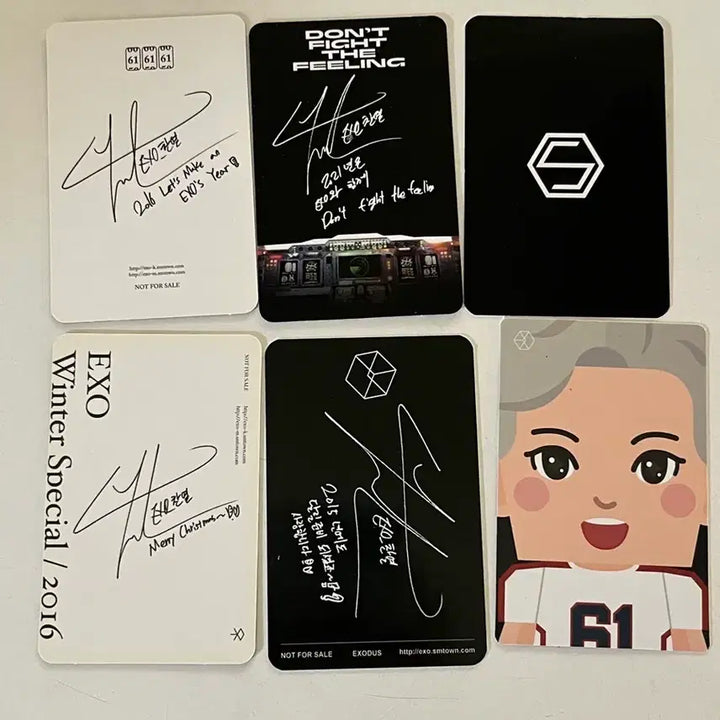 [BUNJANG] EXO Chanyeol Bundle Set Photocard / 엑소 찬열 포토카드 일괄