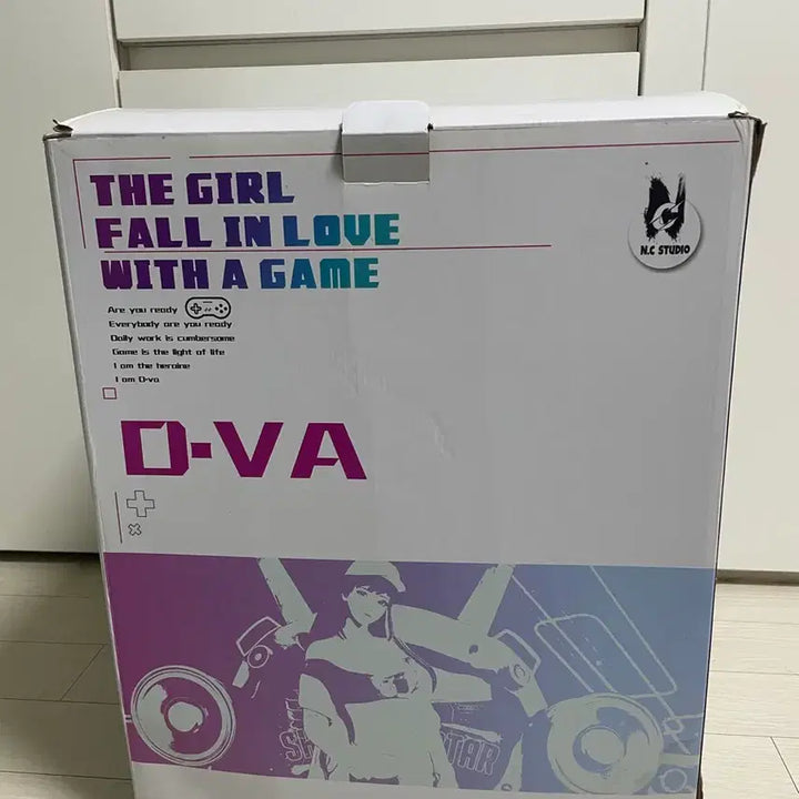 [BUNJANG] NC Studio Overwatch D.Va Hana Song Resin Figure / nc studio 오버워치 디바 송하나 레진 피규어