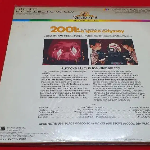 [BUNJANG] 2001: A Space Odyssey LaserDisc / LD ; 2001: 스페이스 오디세이 레이저 디스크