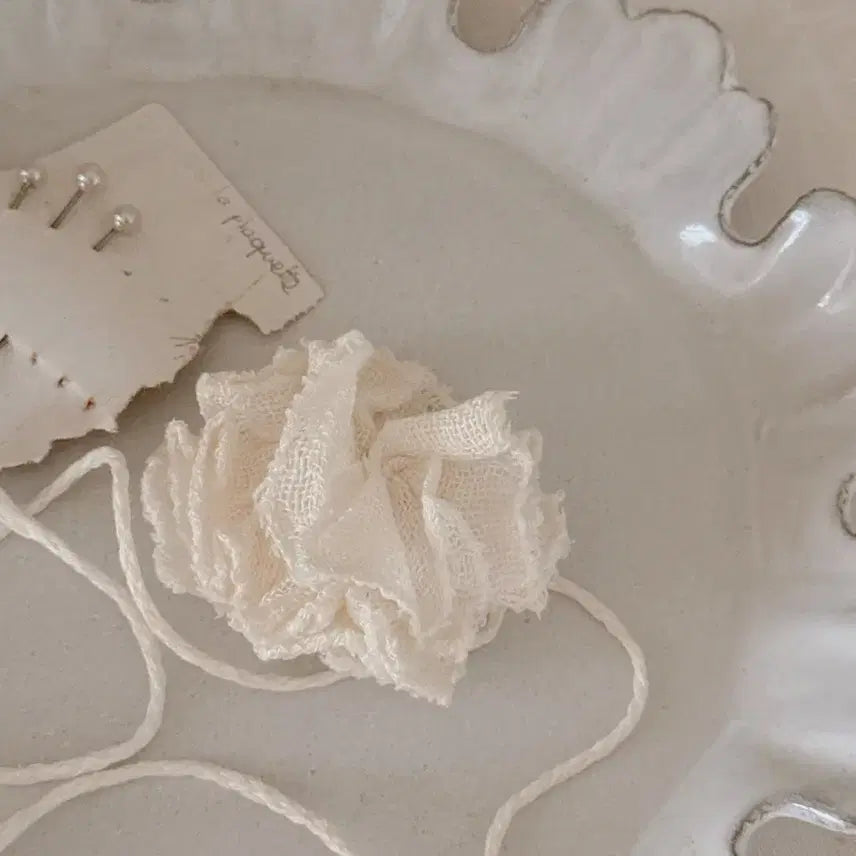 [BUNJANG] Cream Mini Fabric Flower / 미니 패브릭플라워