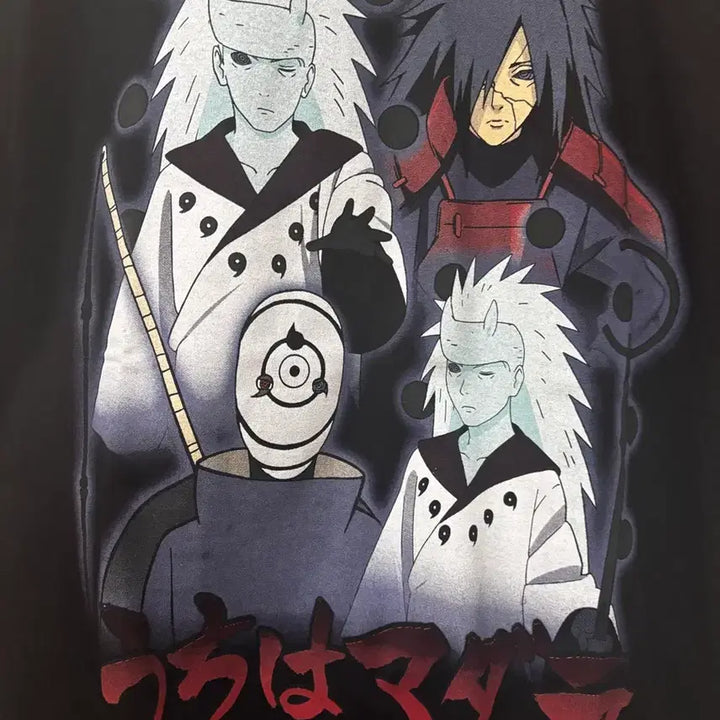 [BUNJANG] Naruto Uchiha Madara Official T-Shirt / 나루토 우치하 마다라 공식 티셔츠