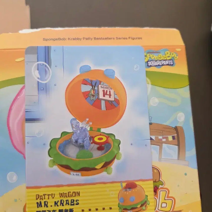 [BUNJANG] SpongeBob SquarePants Krabs Patty Figure / 스폰지밥 햄버거 집게사장 피규어