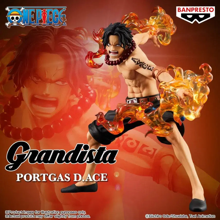 [BUNJANG] One Piece Grandista Special Ace Figure (Sealed) / 미개봉) 그란디스타 스페셜 에이스