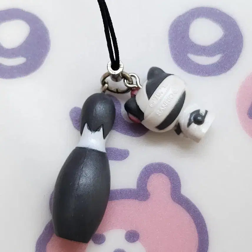 [BUNJANG] Sanrio My Melody Zombie Kitty Strap Charm / 고전 산리오 미라 좀비 키티스트랩 킽스 키링