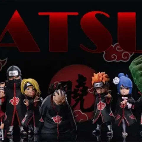 [BUNJANG] League Akatsuki Sasori &amp; Orochimaru Resin World Collectable Set / 리그(league)사 아카츠키 사소리 오로치마루 레진 월콜 세트